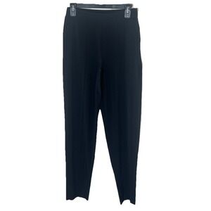Athleta Brooklyn Woman's‎ Ankle Pant Slacks Dress Pants Black Stretch Size 2